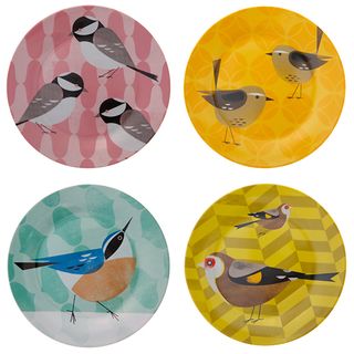 Chirpy set of 4 side plates