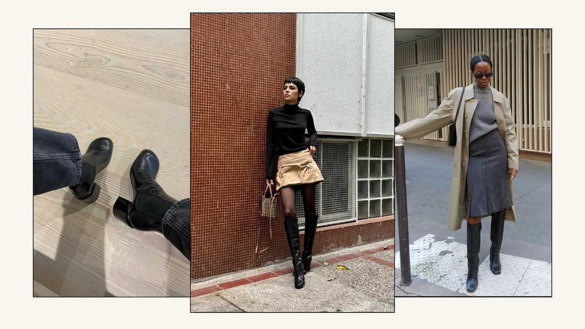 Black boots (A) main image 0