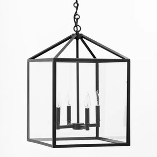 mcgee and co black lantern pendant