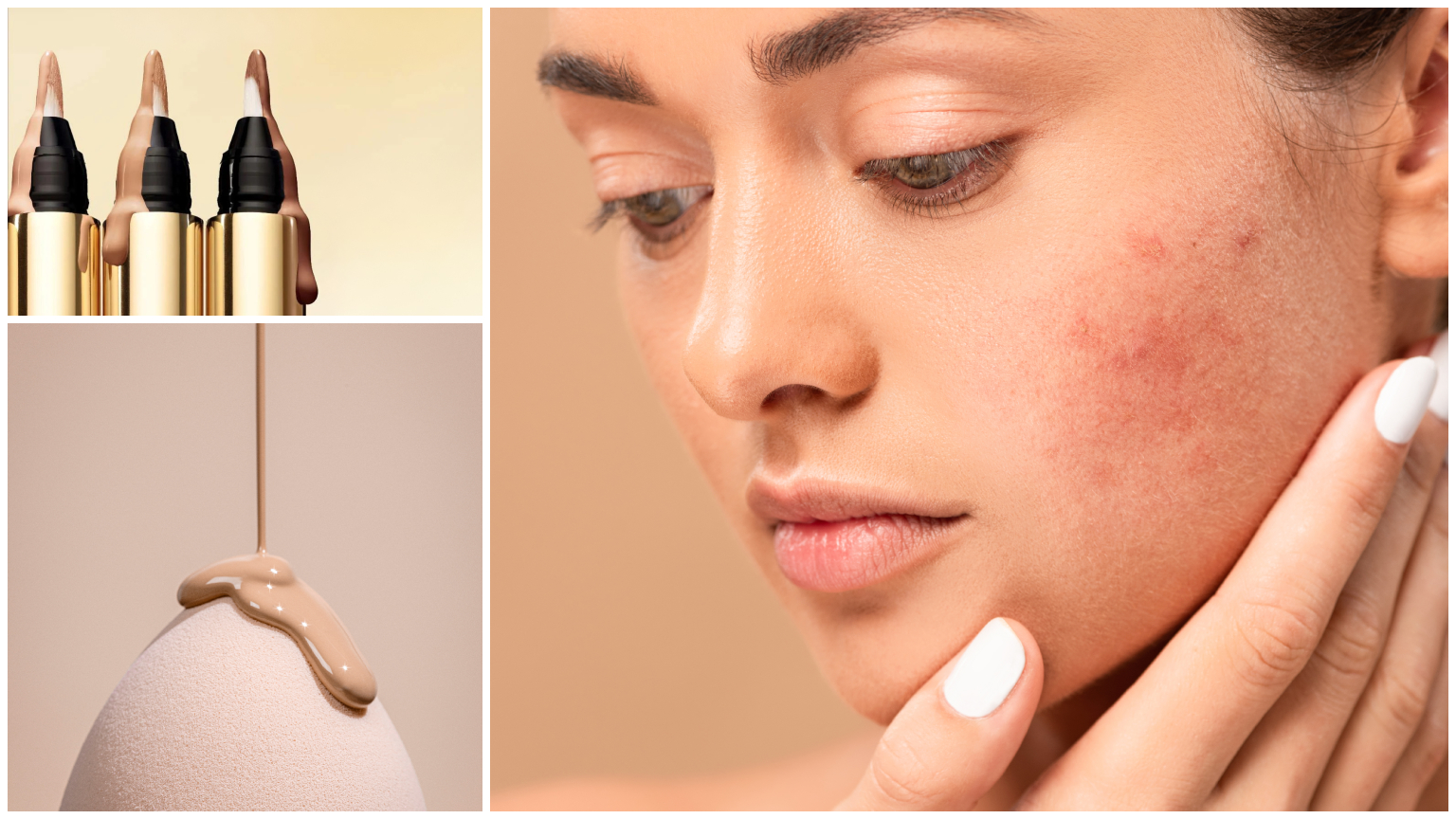 discoloration routine makeup