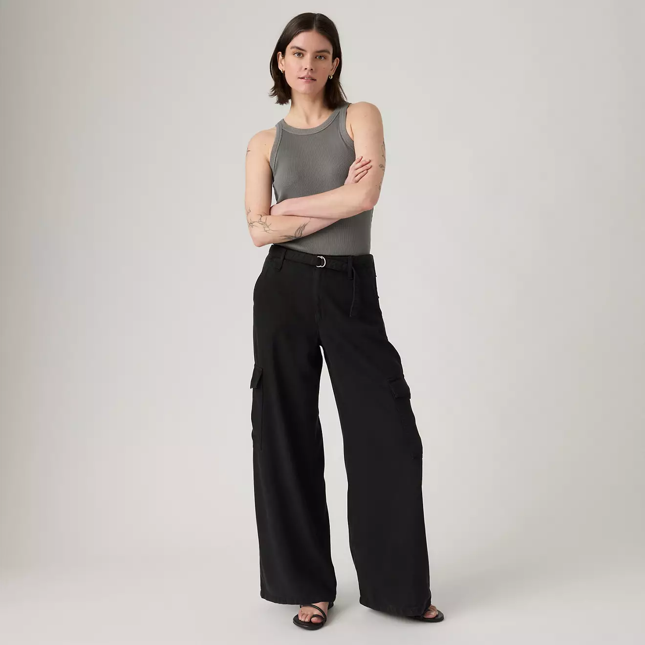 Baggy Dad Cargo Women&#039;s Pants