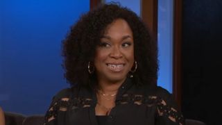 Shonda Rhimes on Jimmy Kimmel Live.