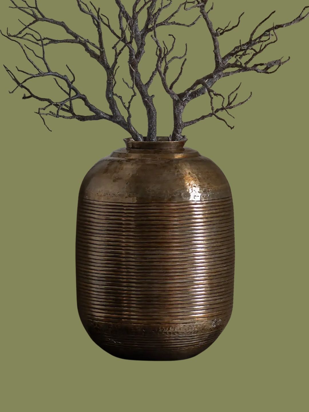 Dunelm, Medora Metal Vase
