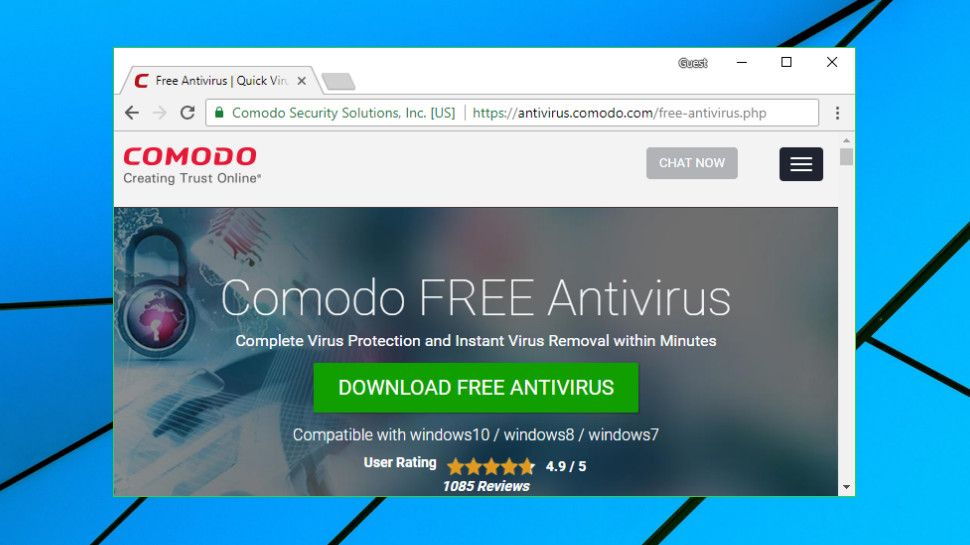comodo free antivirus taking forever to install on xp