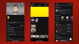 How to get dark mode on Snapchat: profile, stories and search screens