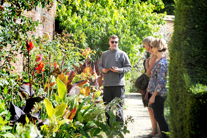 Wormsley Walled Garden at the Wormsley Estate was the venue for a Country Life guided tour and afternoon tea event, sponsored by the investment management specialists, Charles Stanley.
