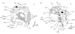 Canon patent for haptic feedback on a 1- or 3-series camera