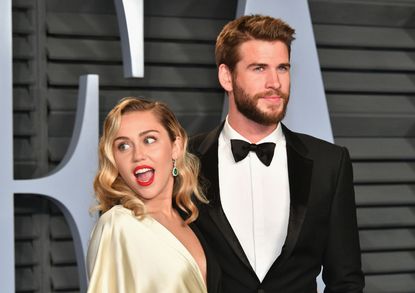 Miley Cyrus and Liam Hemsworth, apparent newlyweds