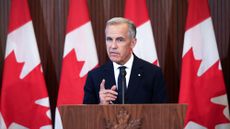 Canadian Prime Minister Mark Carney responds to President Donald Trump imposing 50% tariffs on Canadian goods