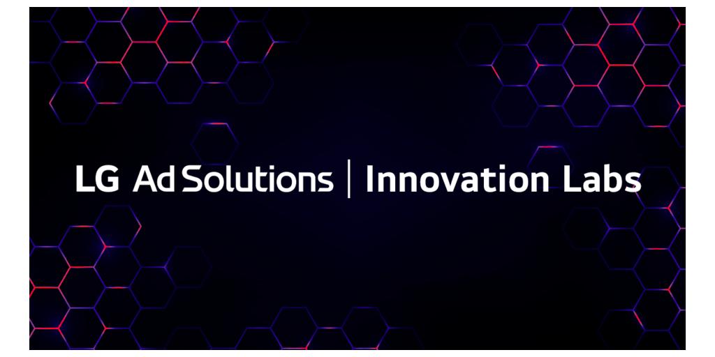 LG Ad Solutions and LG Innovation Lab logos