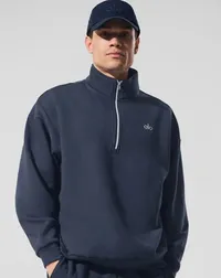 ALO Mens Accolade pullover 1/4 Zip