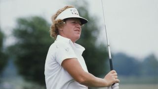 Portrait of professional golfer, JoAnne Carner