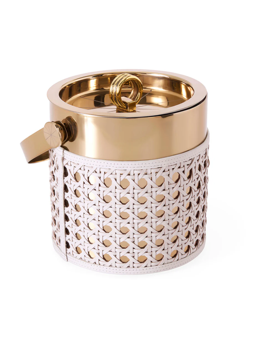 Basketweave Ice Bucket 