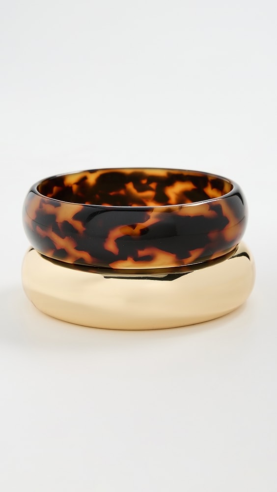 Shashi Tortoise Bangle Bracelet Set