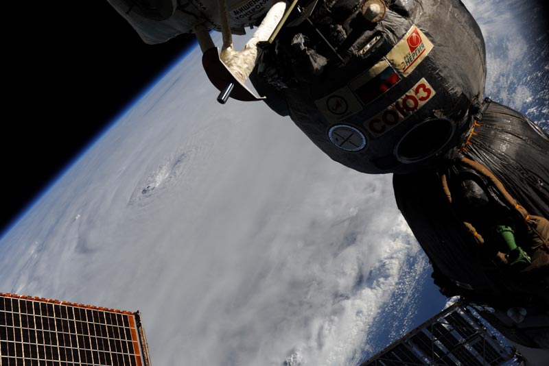 Hurricane Earl Photographed From Space by Astronaut