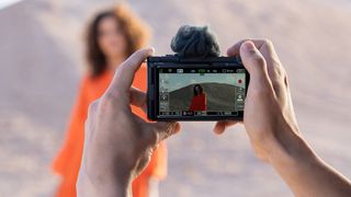 Sony ZV-E10 II big screen mockup