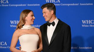 Scarlett Johansson and Colin Jost