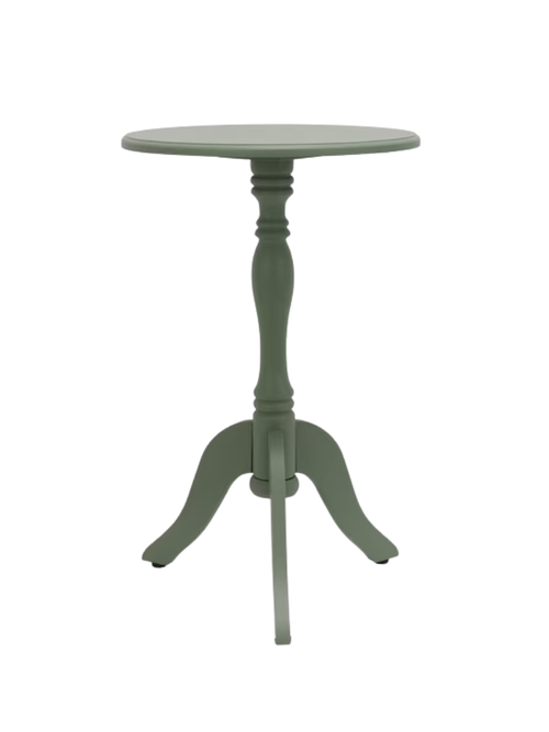 Olive Branch Pedestal Accent Table