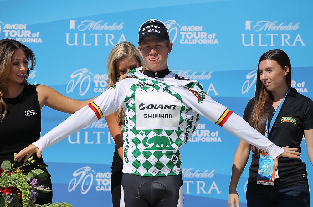 Lawson Craddock took over the jersey for the best young rider after the Folsom Time Trial stage.