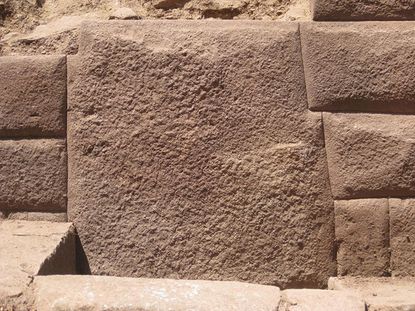 Archaeologists discover Peruvian stone that could rival famous 12-Angle Stone