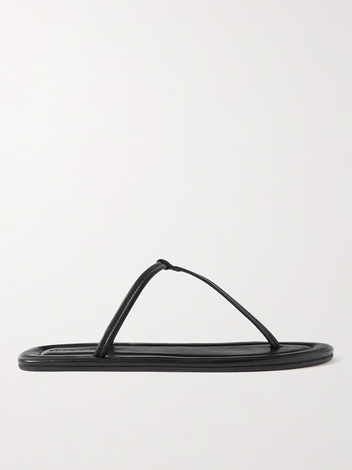 ST. AGNI, T Leather Sandals