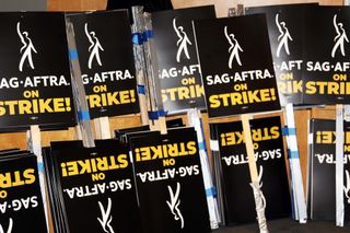 sag-aftra strike signs