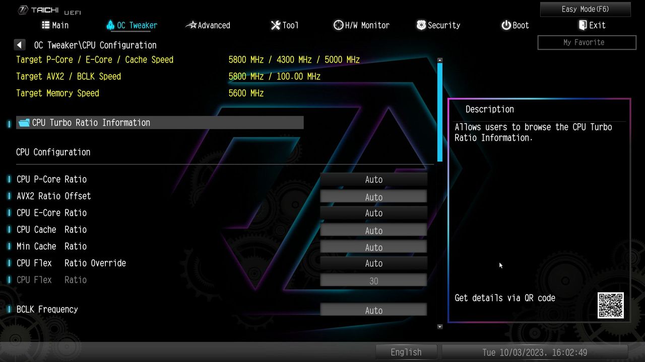 ASRock Z790 Taichi Lite