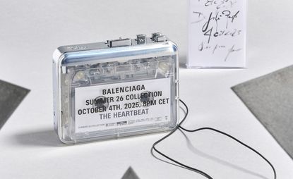 Balenciaga SS26 show invitation