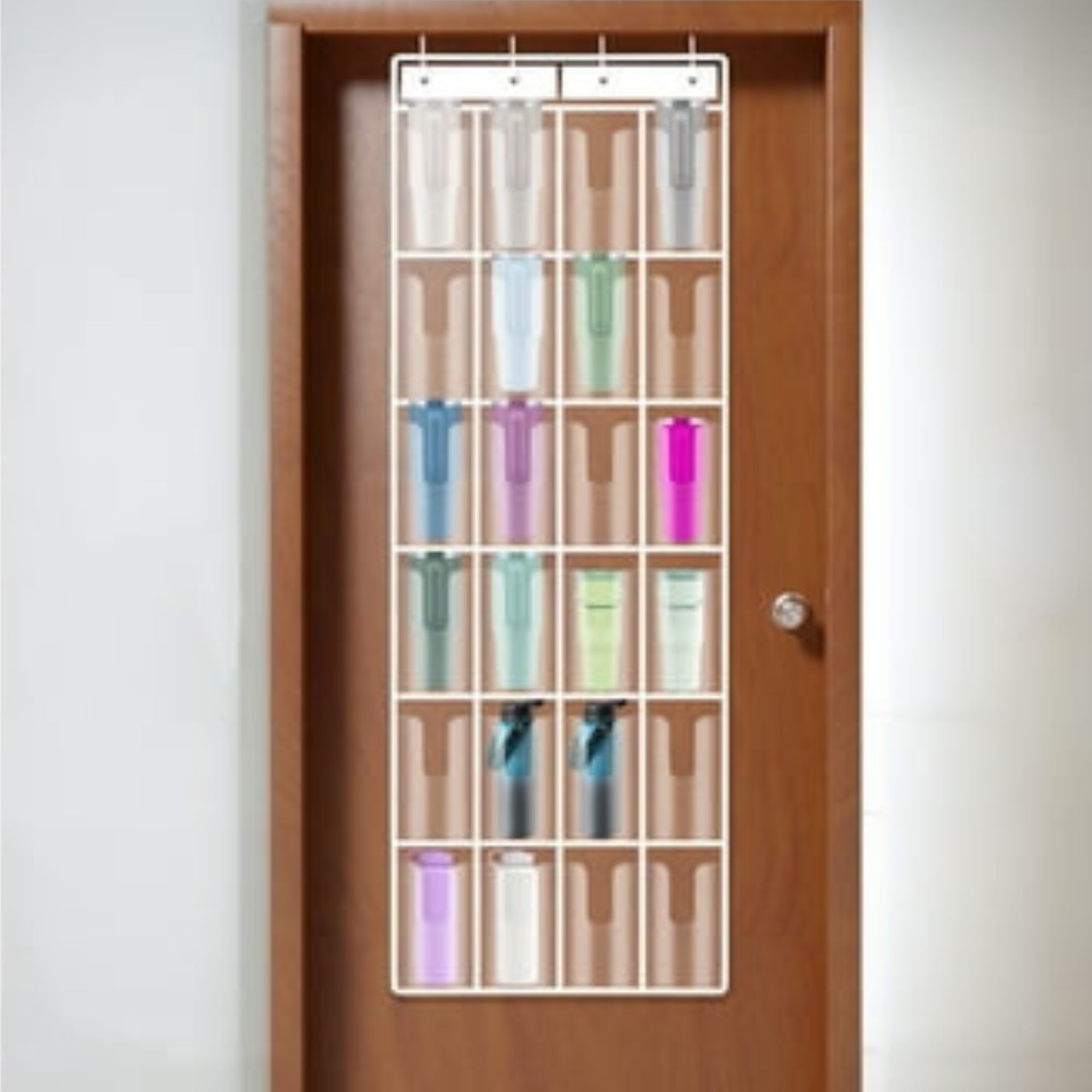 Nihome Over-The-Door Water Bottle Organizer 