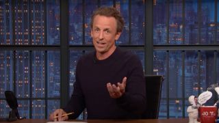 Seth Meyers on The Late Show with Seth Meyers 10.2.23