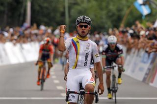 Fernando Gaviria (Colombia) wins stage 3 of the Tour de San Luis