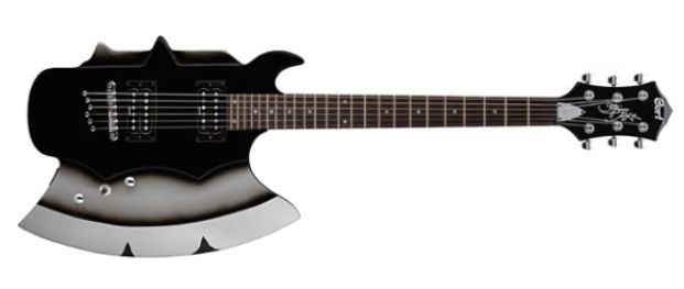 The Perfect Halloween Axe: Cort's Gene Simmons Axe-2 Guitar