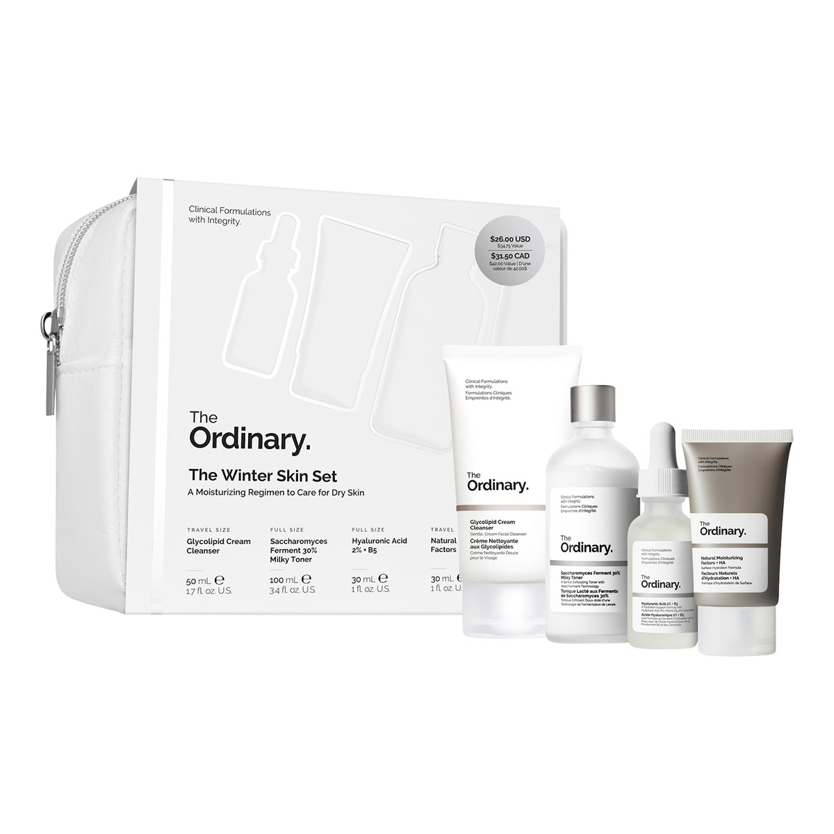 The Ordinary The Winter Skin Set