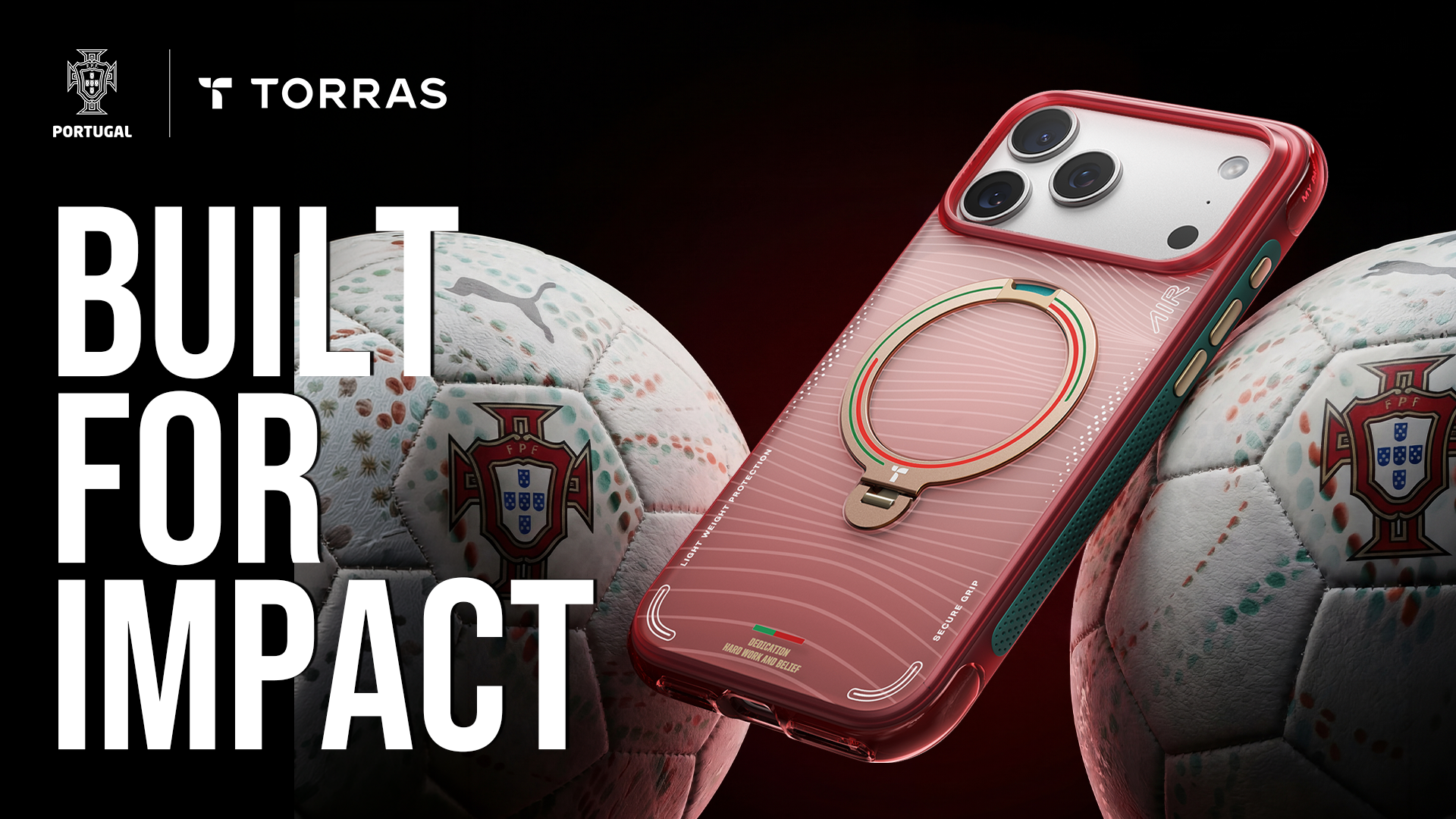 TORRAS Q3 Air Portugal Football Edition case