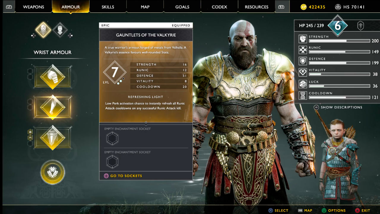 God Of War 4 Every All Kratos & Son Super Attacks, Runic Special Attacks  Fully Upgraded 