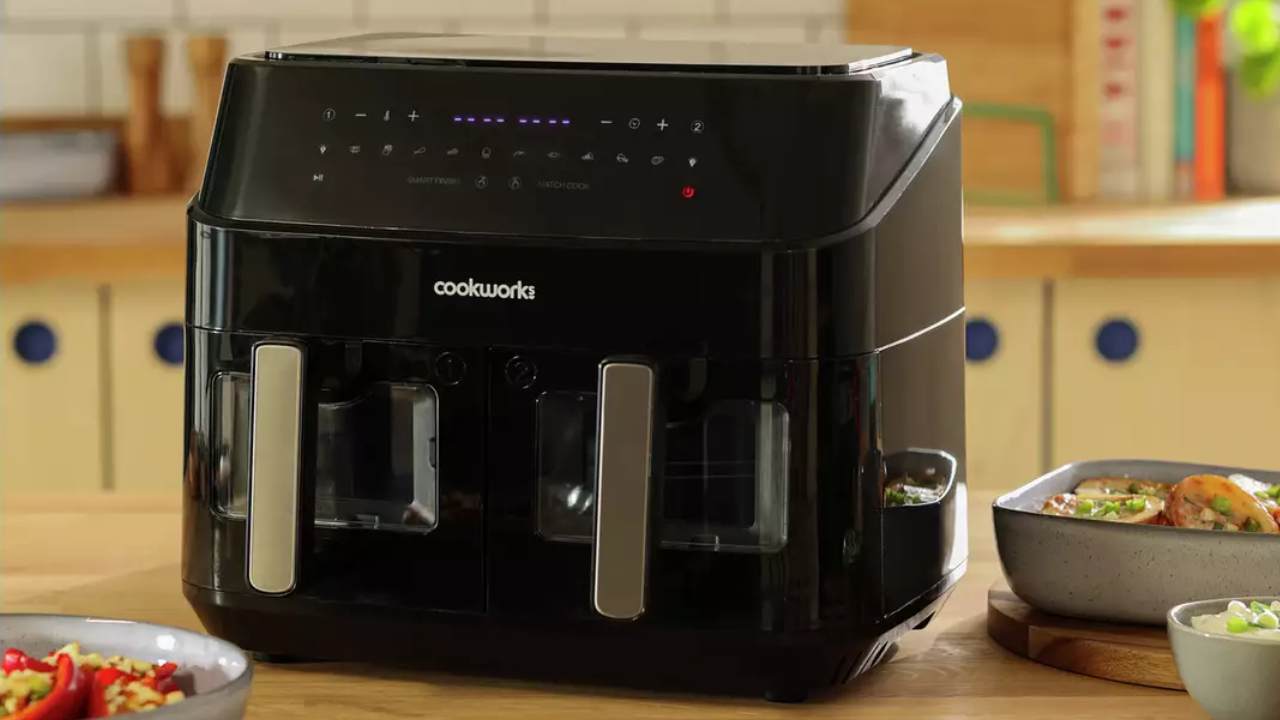 Cookworks 9L Dual Air Fryer