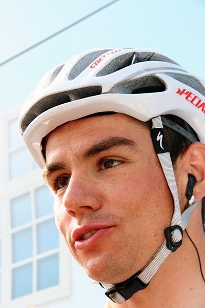 Gerolsteiner's Marcus Fothen leads the young riders' competition.