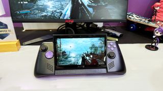 The XPG Nia gaming handheld at Computex 2024