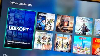Ubisoft+ on Xbox Series X