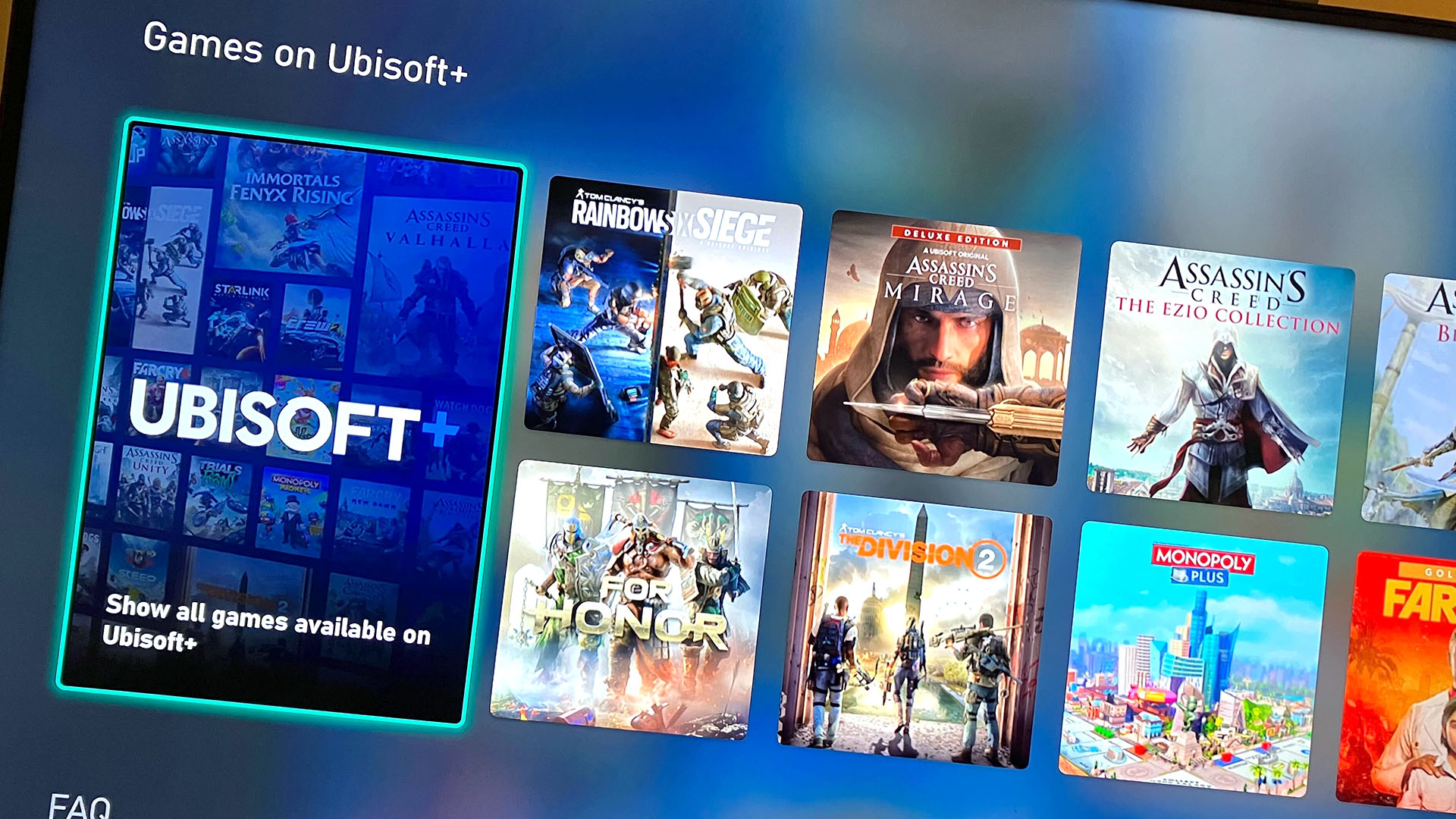 Ubisoft+ en Xbox Serie X