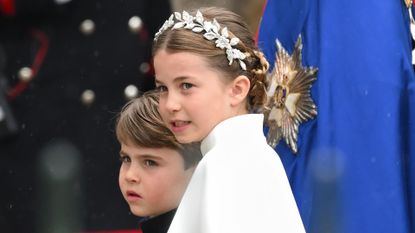 Princess Charlotte at the Coronation