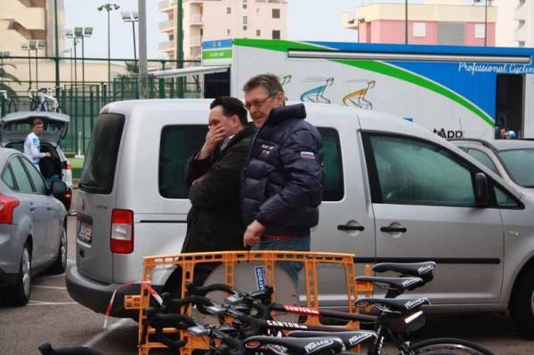 Hans-Michael Holczer (right) takes over the team