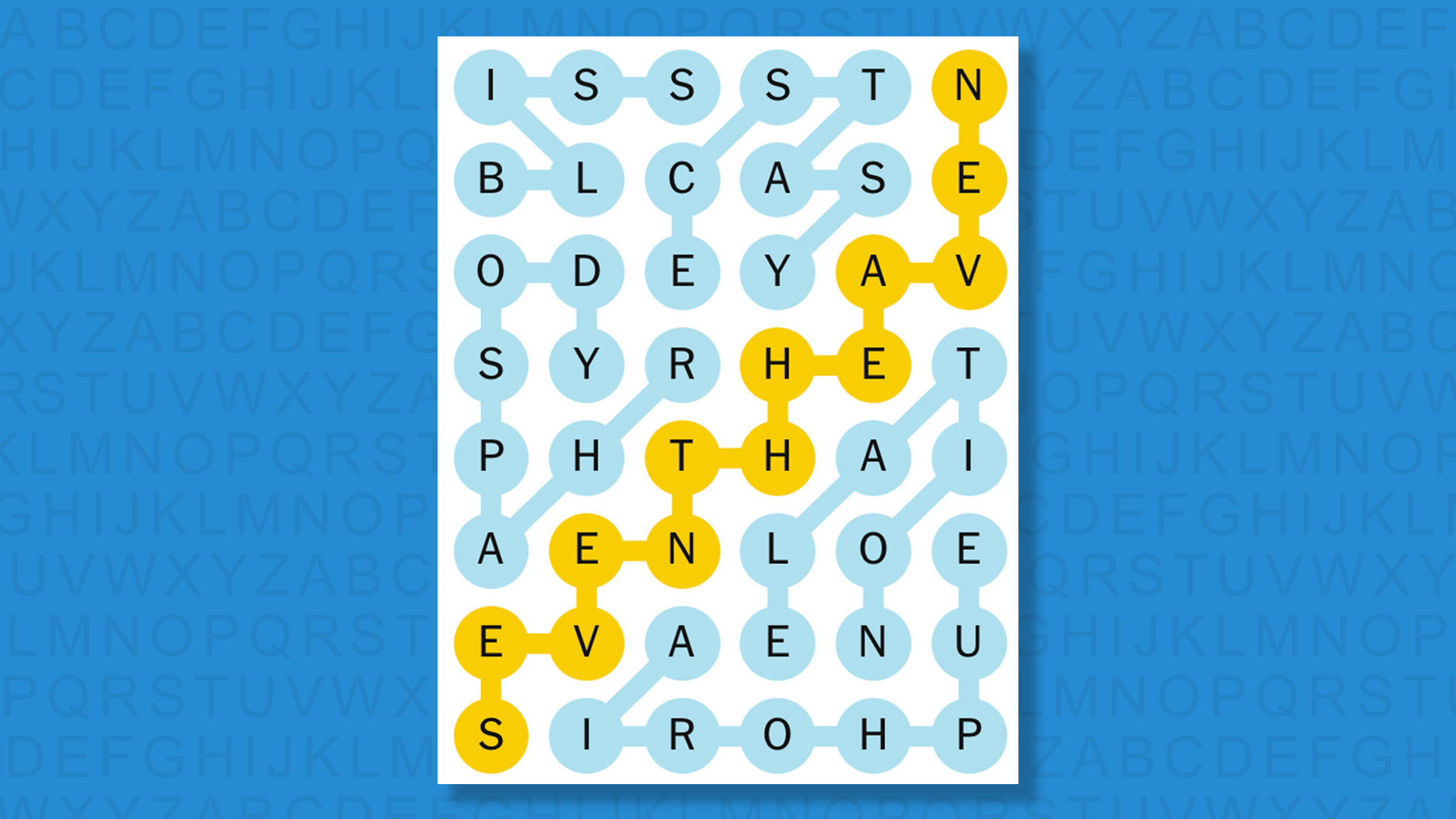 NYT Strands answers for game 690 on a blue background