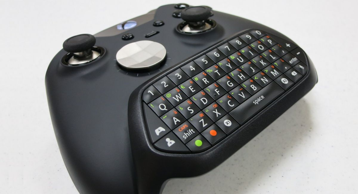 Teclado chatpad para xbox-360 branco - não oficial