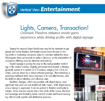 LIGHTS, CAMERA, TRANSACTION!