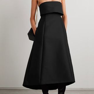 Totem black bandeau dress