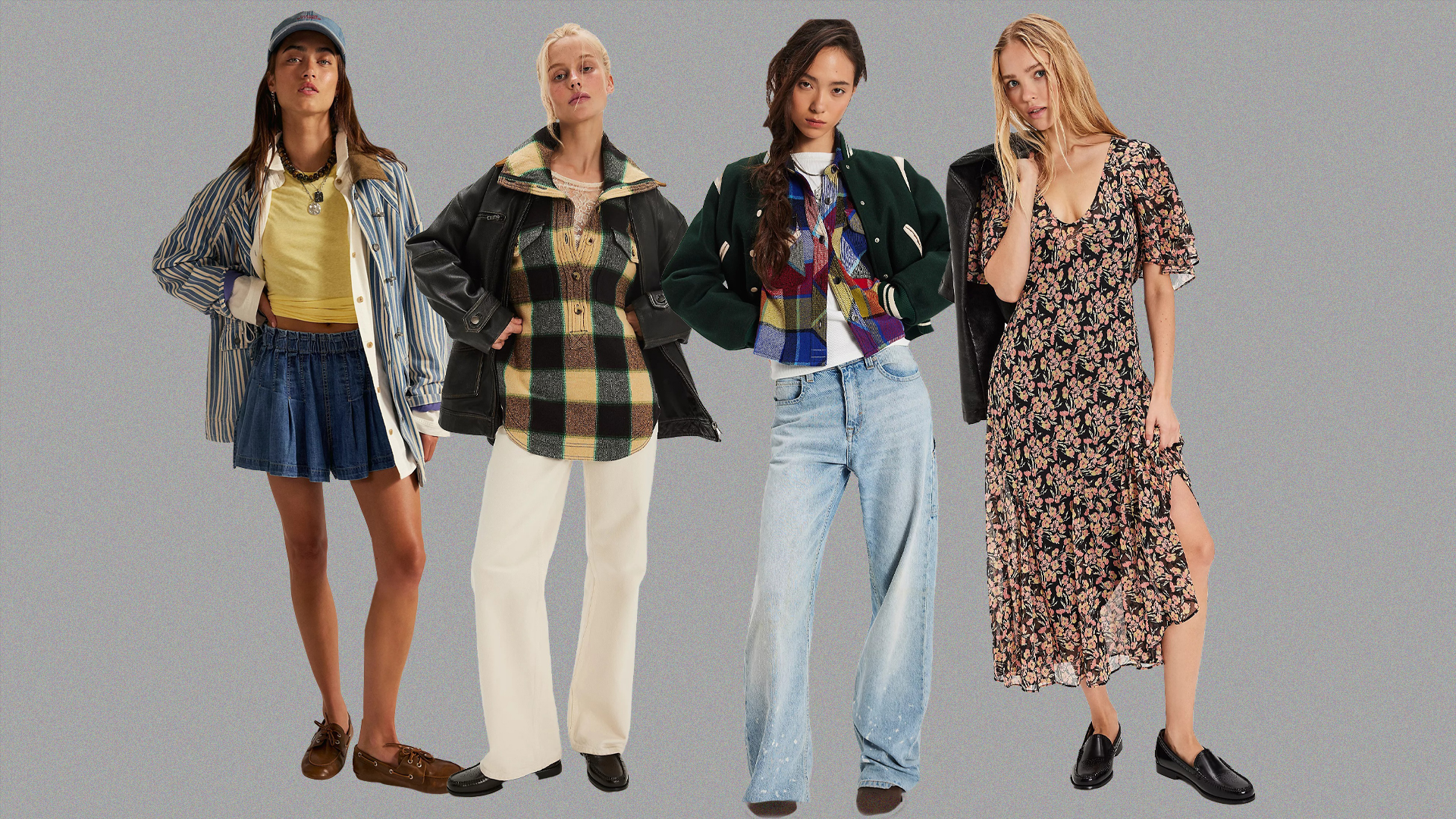Collage of Free People Fall Collection