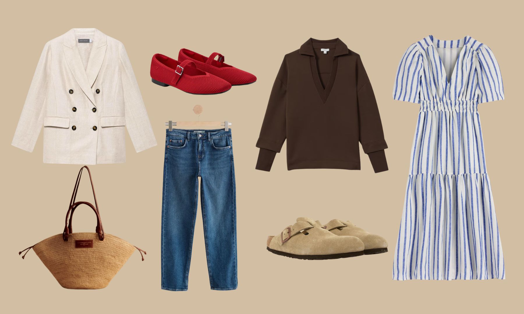 Image of what to wear on a plane / airport outfit ideas