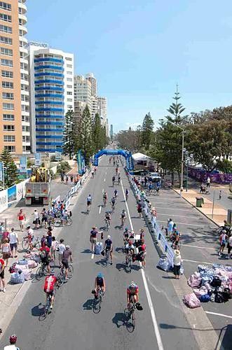Cyclists take over