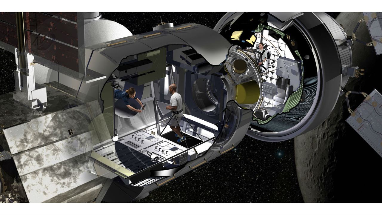 Nasa deep space habitat